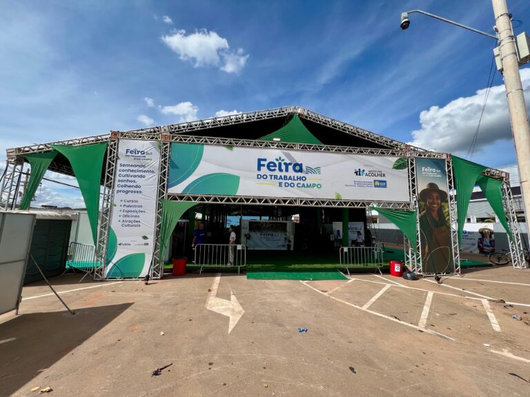 Feira do Trabalho e do Campo com produtos da agricultura familiar e economia solidária. Foto: Divulgação/Sedet-DF
