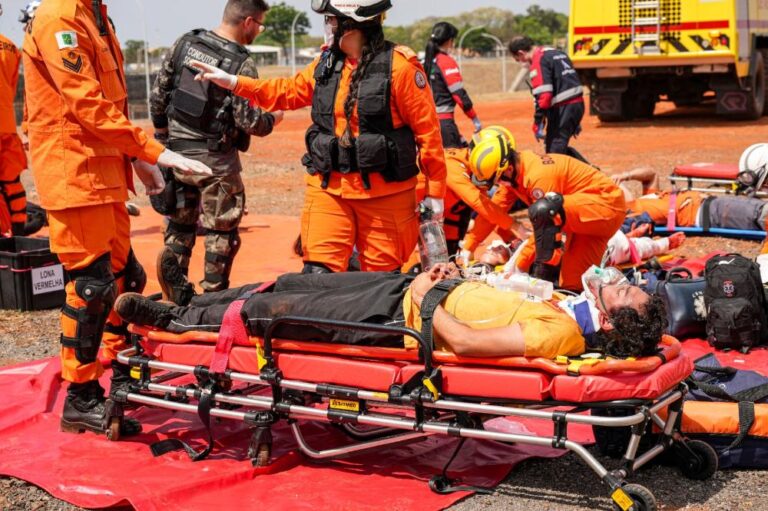 Área onde ocorrerá o simulado de emergência em oleoduto em Ceilândia